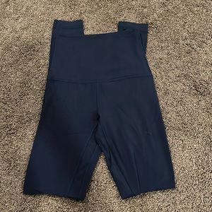 lululemon navy blue align leggings size two